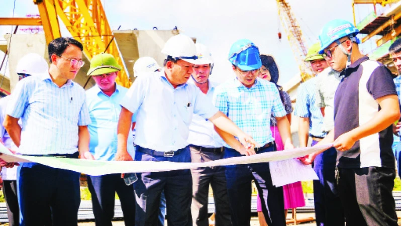 Lãnh đạo thành phố Hải Phòng thường xuyên kiểm tra, đôn đốc, tháo gỡ vướng mắc đẩy nhanh tiến độ cầu Lại Xuân.