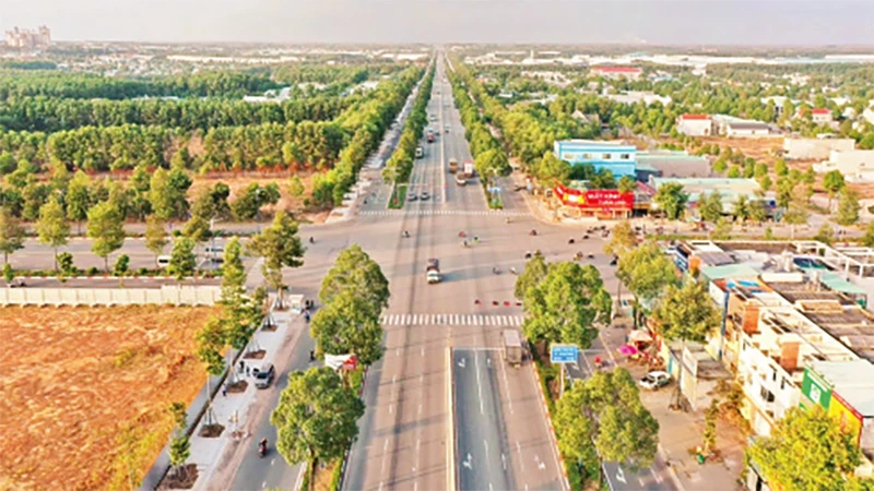 Đường vành đai 4 kết nối vùng, đoạn đi qua tỉnh Bình Dương.