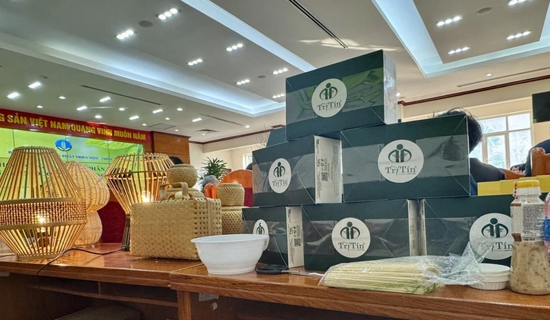 Các sản phẩm OCOP đang dần được khách hàng ưa chuộng sử dụng.