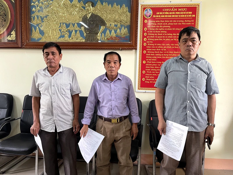 Các bị can bị khởi tố.