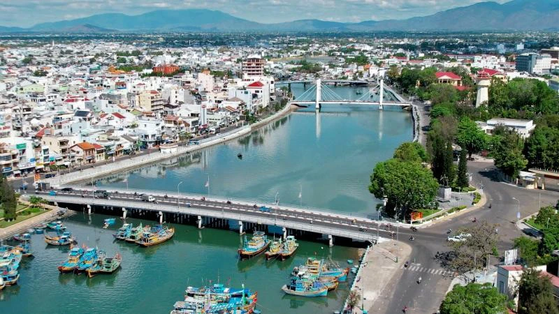 Một góc thành phố Phan Thiết, Bình Thuận.