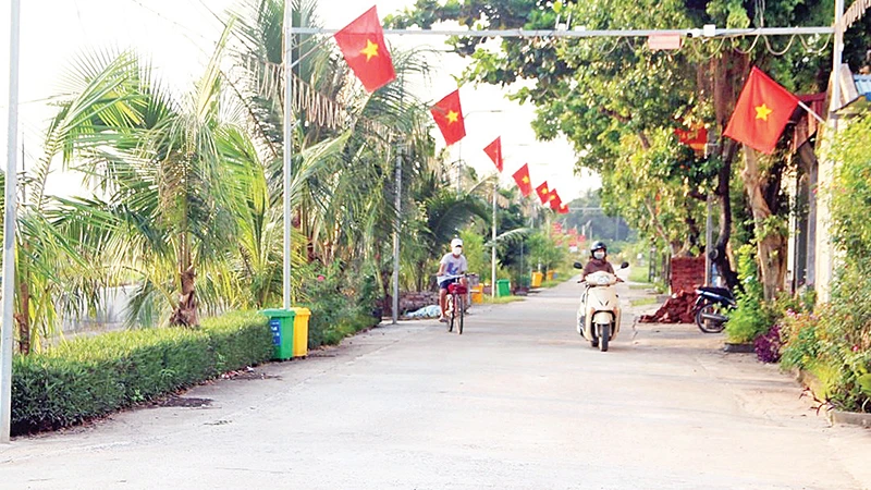Môi trường sạch sẽ tại xã Xuân Khê, huyện Lý Nhân.