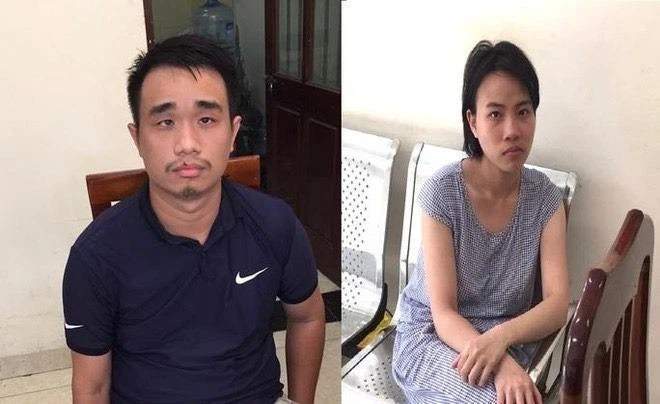 Hai đối tượng trong vụ việc.