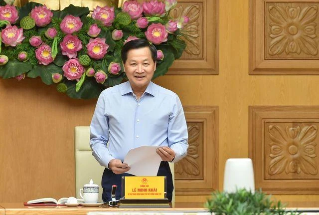 Phó Thủ tướng Chính phủ Lê Minh Khái.