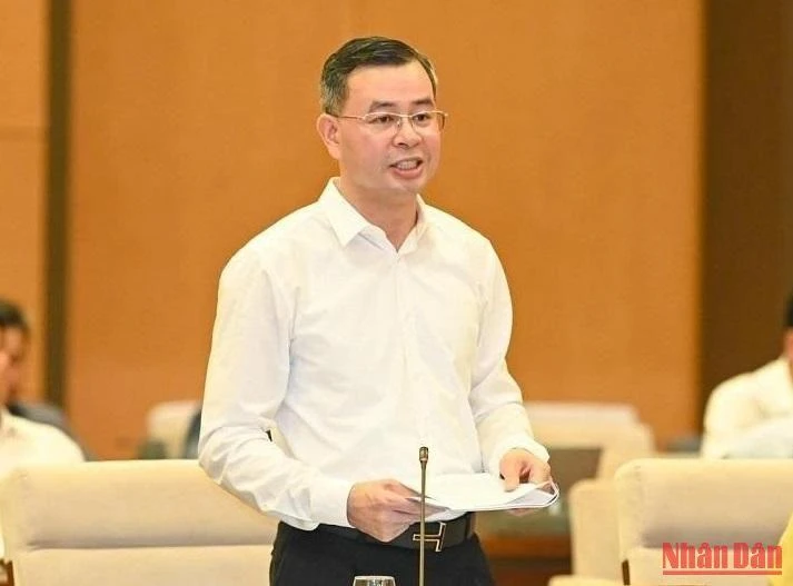 Phó Tổng Kiểm toán Nhà nước Ngô Văn Tuấn. (Ảnh: DUY LINH)
