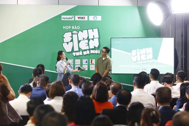 Họp báo giới thiệu về chương trình. (Ảnh: VTV)