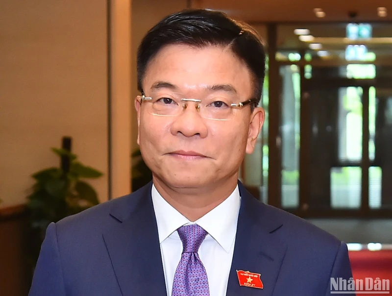 Phó Thủ tướng Chính phủ Lê Thành Long. (Ảnh: THỦY NGUYÊN)