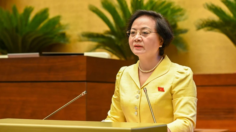 Bộ trưởng Nội vụ Phạm Thị Thanh Trà.