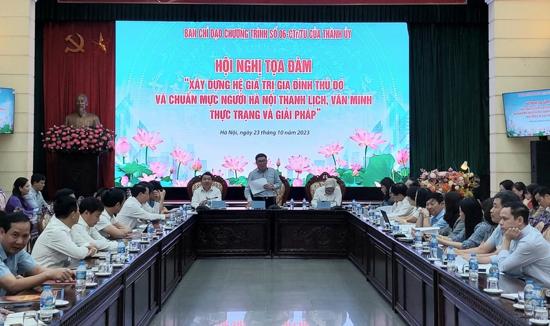 Xây dựng hệ giá trị người Hà Nội trong thời kỳ mới 