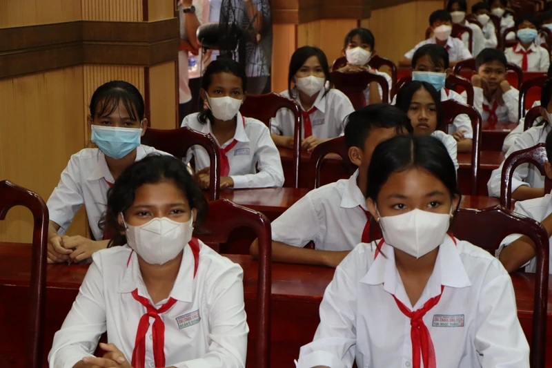 Công tác giáo dục, đào tạo cho học sinh đồng bào dân tộc thiểu số luôn được địa phương quan tâm 