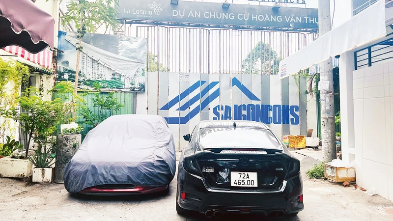 Một dự án nhà ở xã hội tại quận Tân Bình đang chờ được gỡ vướng. 