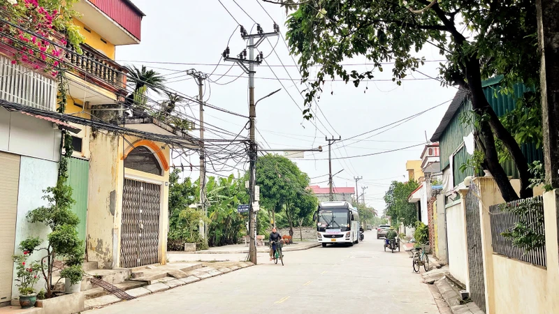 Ngõ 261, đường Trần Hưng Đạo, phường Ninh Khánh luôn phong quang, sạch, đẹp. 