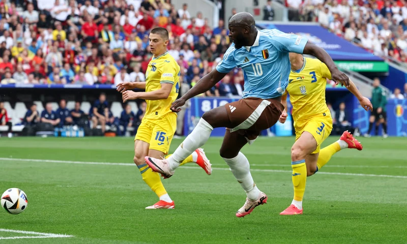 Tiền đạo Romelu Lukaku của Bỉ không có bàn thắng nào tại EURO 2024. 