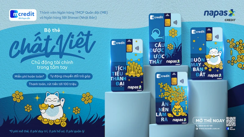 Thúc đẩy mở rộng thẻ tín dụng nội địa 