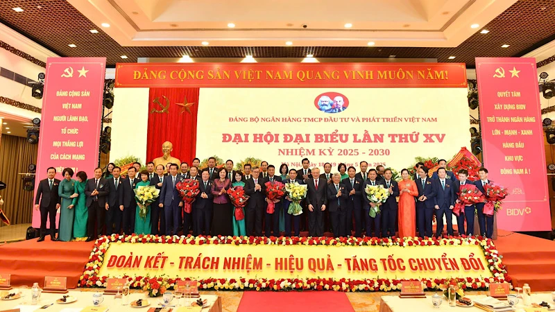 Đảng bộ BIDV tổ chức Đại hội đại biểu lần thứ XV, nhiệm kỳ 2025-2030. 