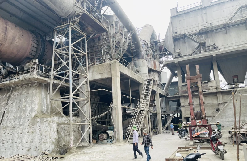 Khu vực xảy ra tai nạn lao động đặc biệt nghiêm trọng. (Ảnh: THANH SƠN)