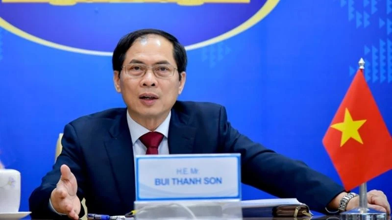 Bộ trưởng Ngoại giao Bùi Thanh Sơn (Ảnh: dangcongsan.vn)