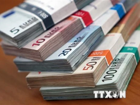 Đồng euro. (Nguồn: AFP/TTXVN)