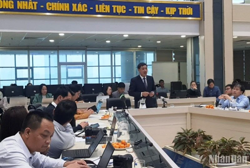 Họp báo thông tin về dự báo thời tiết trong dịp Tết Nguyên đán Quý Mão.
