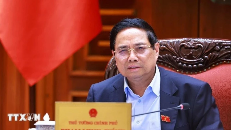 Thủ tướng Phạm Minh Chính. (Ảnh:TTXVN)