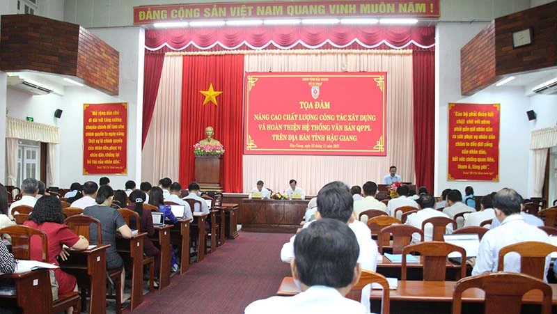 Quang cảnh buổi Tọa đàm.
