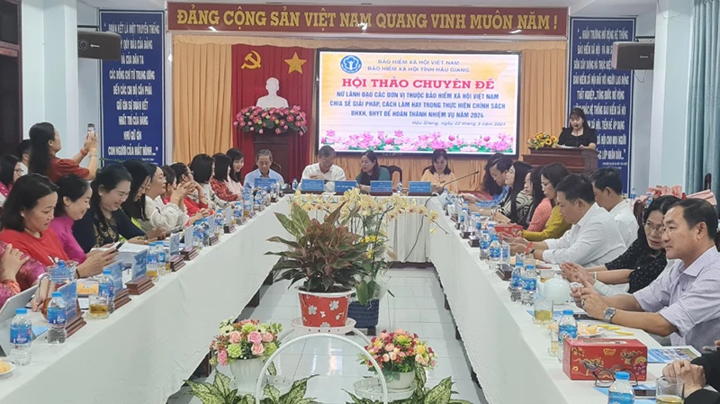 Quang cảnh hội thảo.