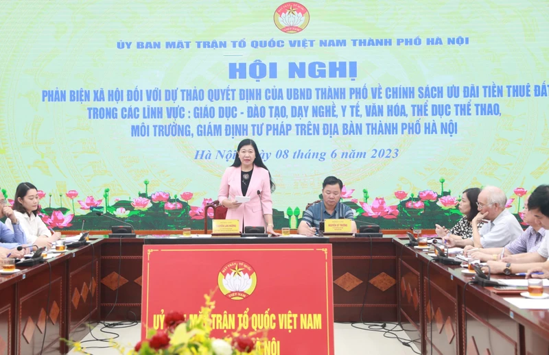 Quang cảnh hội nghị. 