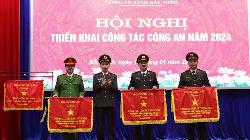 Công an tỉnh Bắc Ninh triển khai nhiệm vụ năm 2024.