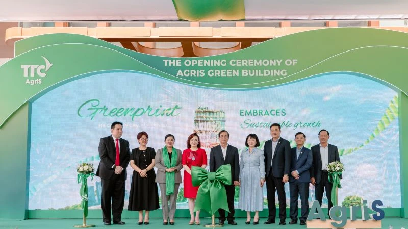 Lễ khánh thành chính thức đưa vào vận hành Tòa nhà AgriS.