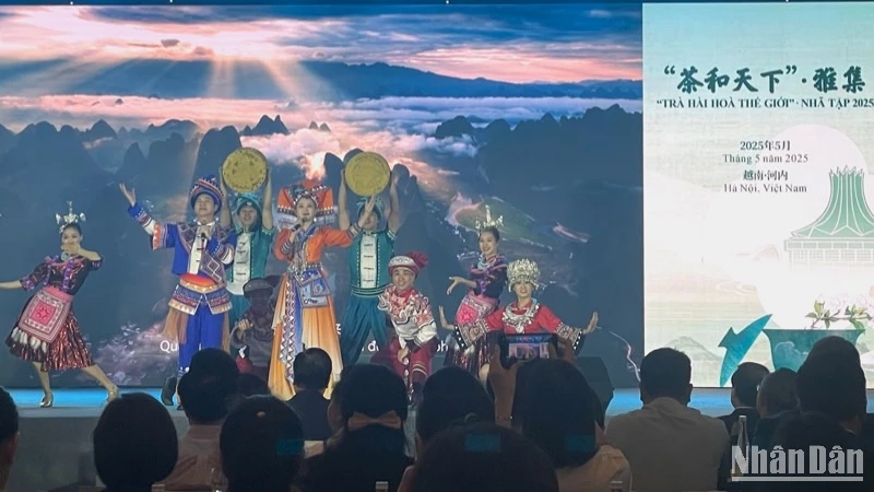 Chương trình giao lưu văn hóa và giới thiệu du lịch với chủ đề “Trà hài hòa thế giới-Nhã tập năm 2025”. 