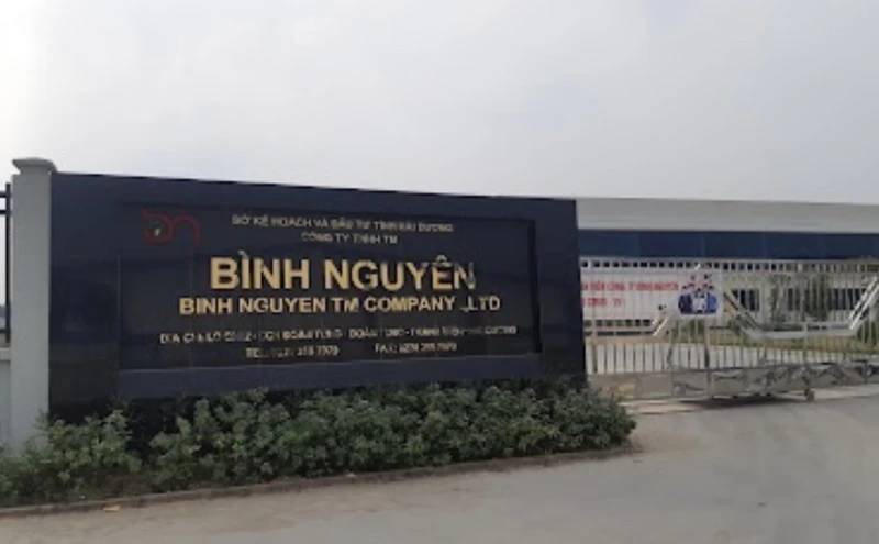 Trụ sở Công ty Trách nhiệm hữu hạn thương mại Bình Nguyên.