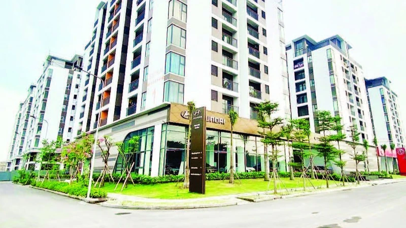 Nhà lưu trú công nhân tại phường Thạnh Mỹ Lợi, thành phố Thủ Đức quy mô 1.040 căn, mới đưa vào sử dụng giai đoạn 1 (hơn 300 căn).