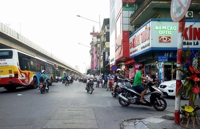 Đường Lương Thế Vinh sẽ được tổ chức lại giao thông để thi công gói thầu của dự án Đầu tư xây dựng hệ thống xử lý nước thải Yên Xá.