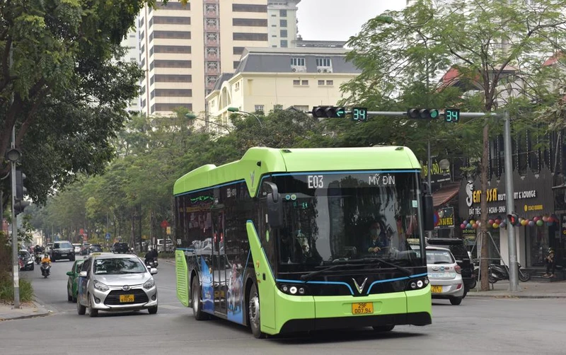 Vinbus là đơn vị vận hành xe buýt duy nhất đạt tiêu chí 5 sao.