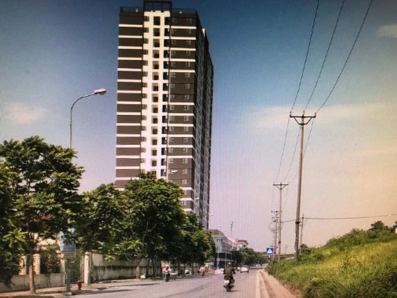 Khu nhà ở Thượng Thanh, quận Long Biên. (Ảnh: Ngọc Anh)