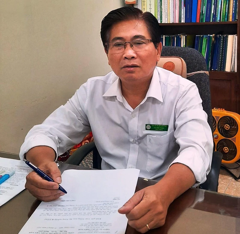Tiến sĩ Võ Hữu Thoại.