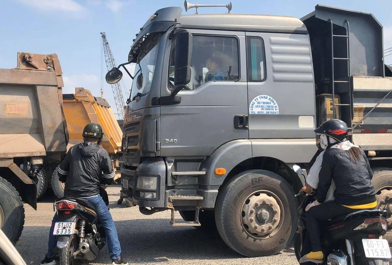 Khu vực nút giao giữa quốc lộ 51 với đường chuyên dùng thường xuyên mất an toàn giao thông.