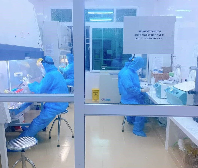  Các mẫu xét nghiệm của CDC Thái Bình và Trung tâm y tế huyện Tiền Hải (tỉnh Thái Bình) đối với người liên quan tại trường Mầm non xã Nam Hà đều âm tính với Covid-19.