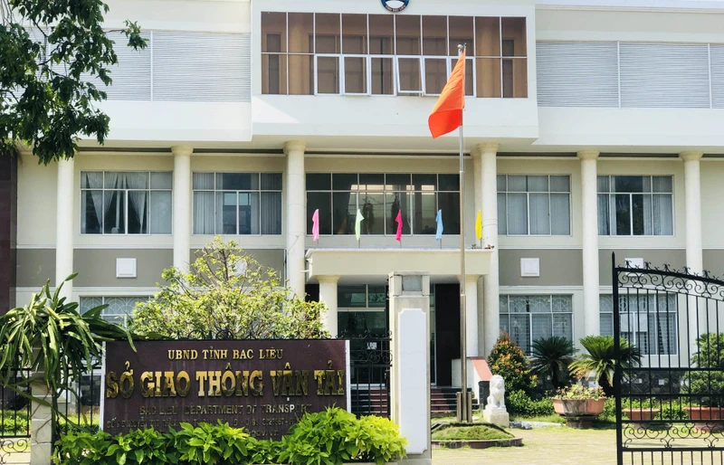 Trụ sở Sở Giao thông vận tải Bạc Liêu,