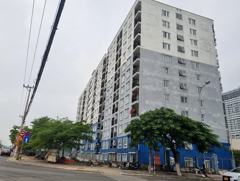 Hai khối nhà A, B thuộc dự án Chung cư cho người thu nhập thấp tại khu dân cư An Trung 2 hiện chưa đủ điều kiện mở bán theo quy định của pháp luật.