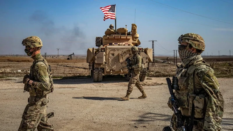 Binh sĩ Mỹ tại Syria. (Nguồn: Getty Images)