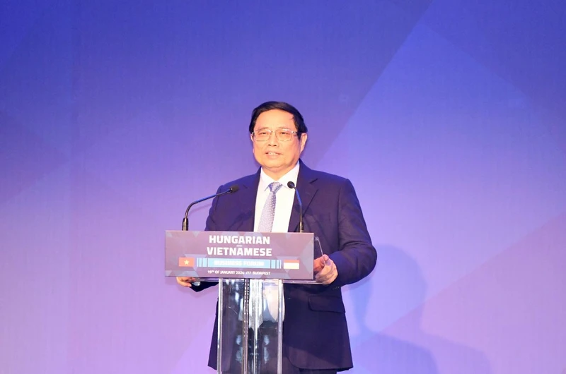Thủ tướng Phạm Minh Chính phát biểu tại Diễn đàn.