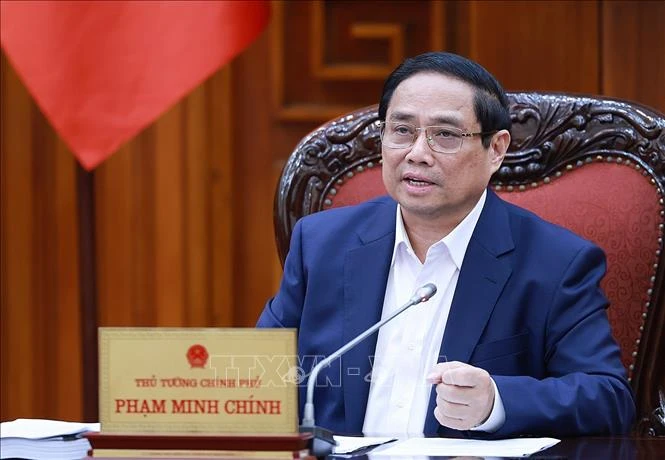 Thủ tướng Phạm Minh Chính. Ảnh: Dương Giang/TTXVN