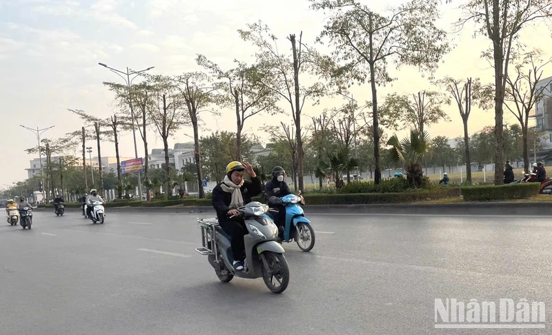 Khu vực Bắc Bộ ngày nắng, đêm không mưa. Trời rét. (Ảnh: Đ.T)