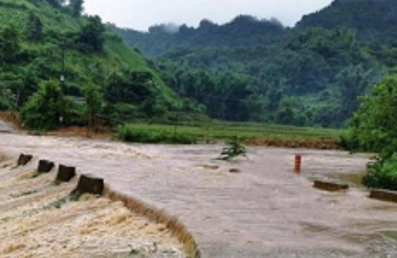 Ảnh minh họa của Trung tâm Dự báo khí tượng thủy văn quốc gia.