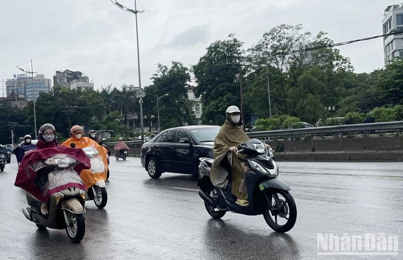 Dự báo Hà Nội nhiều mây, có mưa vài nơi. (Ảnh minh họa: Đ.T)