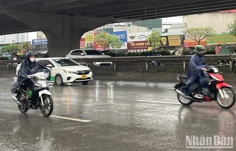 Dự báo Bắc Bộ có mưa vừa, mưa to và dông. (Ảnh minh họa: Đ.T)