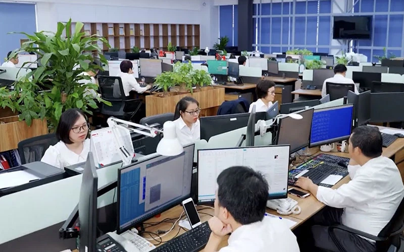 Trung tâm Điều hành khai thác của Hãng hàng không Vietnam Airlines.
