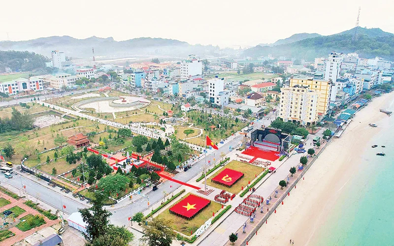 Một góc huyện đảo Cô Tô ngày nay.