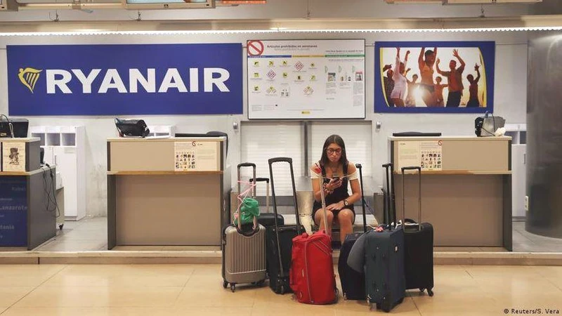 Nhiều chuyến bay tại châu Âu bị hủy, hoãn do các hãng hàng không đình công. (Ảnh: REUTERS)